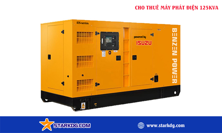 Cho thuê máy phát điện 125kva