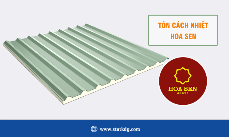 Tôn cách nhiệt Hoa Sen 