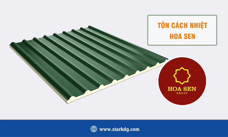 Tôn cách nhiệt Hoa Sen 